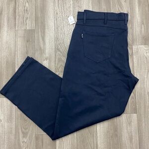 Politix Mens Sz. 38 Navy Pants